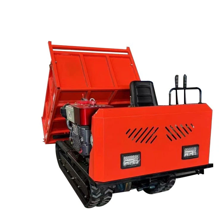 Agricultural Machinery Crawler Dump Truck Garden Transport Truck